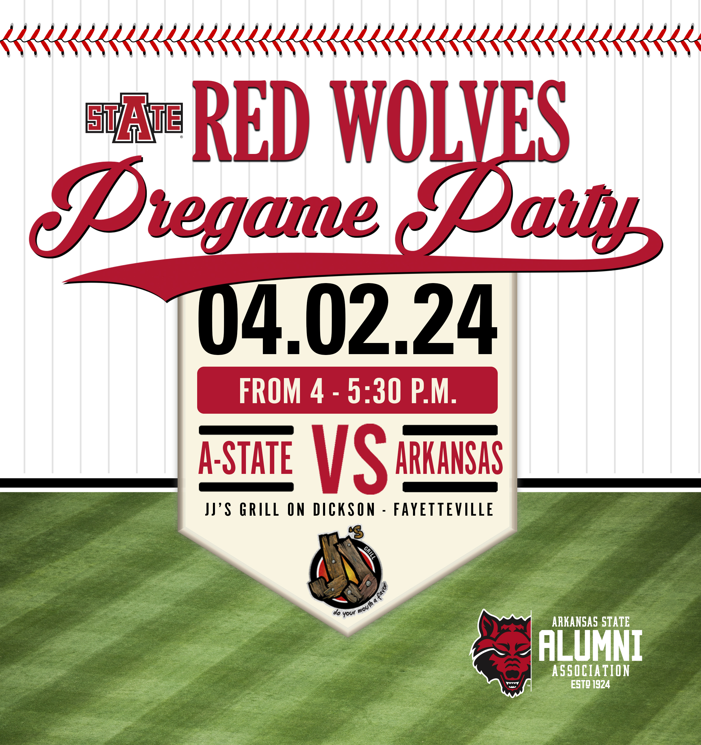 Baseball pregame party 2024